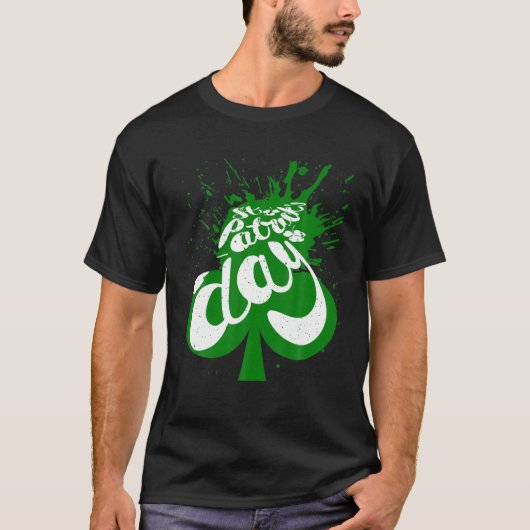 St Patrick's Day 2022 Drink Pet Idea T-shirt (Voorkant)