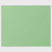 St Patrick's Day 2024 Sage Green Elegant Classy Cadeaupapier (Vlak)
