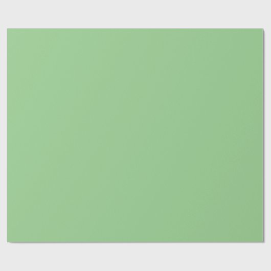 St Patrick's Day 2024 Sage Green Elegant Classy Cadeaupapier (Vlak)
