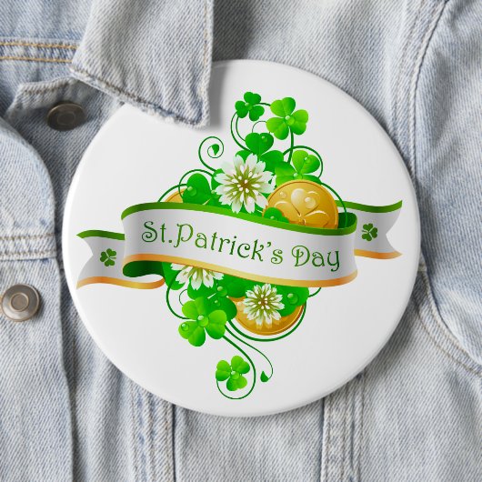 St. Patrick's Day 20 Button (In situ)