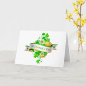 St. Patrick's Day 20 Kaart (Gele Bloem)