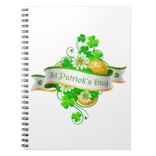 St. Patrick's Day 20 Notitieboek (Voorkant)