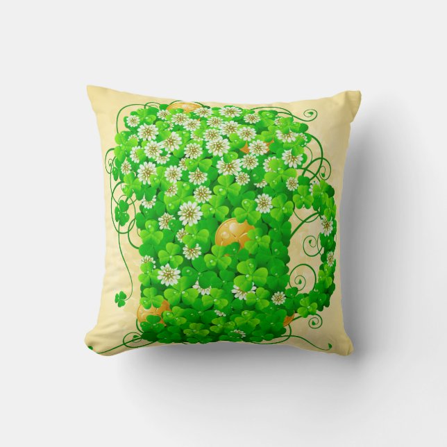 St. Patrick's Day 21 Pillow Kussen (Voorkant)