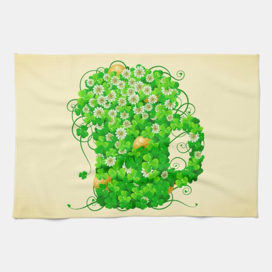 St. Patrick's Day 21A Kitchen Towel Theedoek (Horizontaal)
