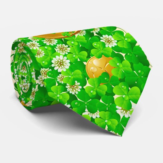 St. Patrick's Day 22 Stropdas (Opgerold)