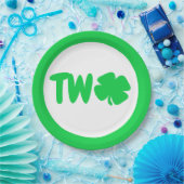 St Patrick's Day 2e verjaardag Papieren Bordje (Feest)