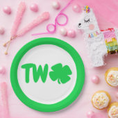 St Patrick's Day 2e verjaardag Papieren Bordje (Feest)