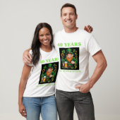 St Patricks Day 40 Years Of Shenanigans Birthday T-shirt (Unisex)