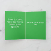 St. Patrick's Day 50e verjaardagskaart Kaart (Binnen)