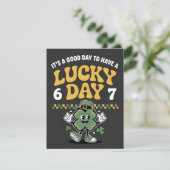 St. Patrick's Day 67 Meme Feestdagenkaart (Staand voorkant)