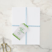 St Patrick's Day A Little Lucky Charm Baby Shower  Cadeaulabel (Met Touw)