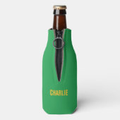 St. Patrick's Day aangepaste naam fles koeler (Fles Achterkant)