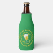 St. Patrick's Day aangepaste naam fles koeler (Fles Voorkant)