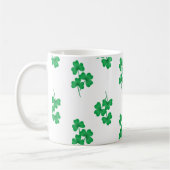St. Patrick's Day aangepaste shamrock mok (Links)