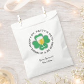 St. Patrick's Day aangepaste tekst voorkeur tassen Bedankzakje (Geknipt)