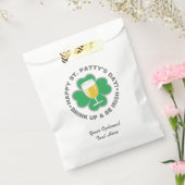 St. Patrick's Day aangepaste tekst voorkeur tassen Bedankzakje (Gezegeld)