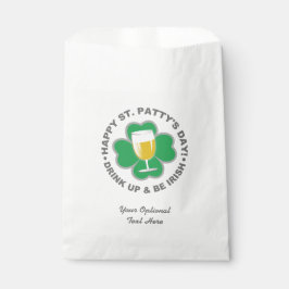 St. Patrick's Day aangepaste tekst voorkeur tassen Bedankzakje