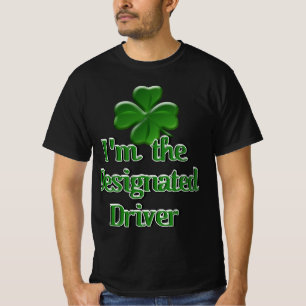 St. Patrick's Day Aangewezen Bestuurder T-shirt