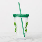 St. Patrick's Day Acryl Plastic Tumbler Acryl Drinkbeker (Links)