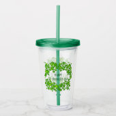 St. Patrick's Day Acryl Plastic Tumbler Acryl Drinkbeker (Voorkant)