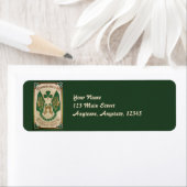  St. Patricks Day Adresetiketten Etiket (Insitu)