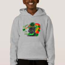 St Patrick's Day Affenpinscher