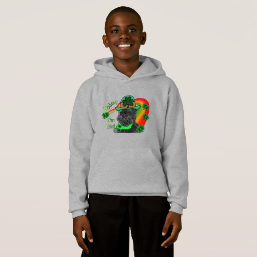 St Patrick's Day Affenpinscher (Voorkant volledig)