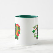 St Patrick's Day Affenpinscher Mok (Midden)
