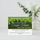 St. Patrick's Day Agent referrals Aankondiging (Staand voorkant)