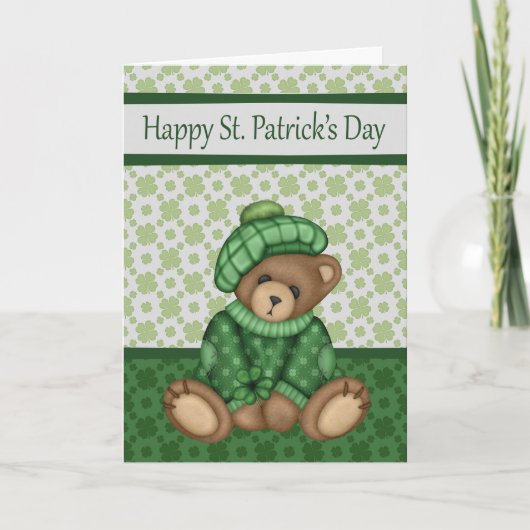 St. Patrick's Day, algemene wenskaarten Kaart (Voorkant)