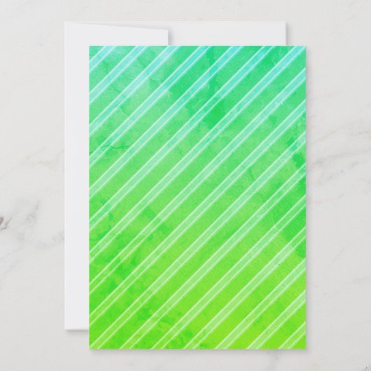 St. Patrick's Day Alligator naar ons feest Kaart (Achterkant)