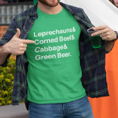 St. Patrick's Day Ampersand Design T-shirt