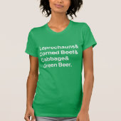 St. Patrick's Day Ampersand Design T-shirt (Voorkant)