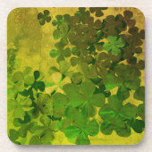 St. Patrick's Day and Good Luck , vierleaf klave Bier Onderzetter (Voorkant)