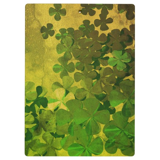 St. Patrick's Day and Good Luck , ‎ vierleaf klave Klembord (Achterkant)
