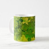 St. Patrick's Day and Good Luck , vierleaf klave Koffiemok (Voorkant links)