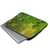 St. Patrick's Day and Good Luck , vierleaf klave Laptop Sleeve (Voorkant onderkant)