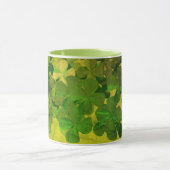 St. Patrick's Day and Good Luck , vierleaf klave Mok (Midden)