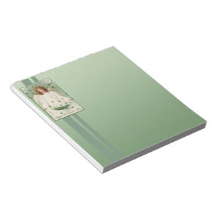 St. Patrick's Day Angel Notitieblok