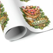 St. Patrick's Day Appel Razernij 🍀 Cadeaupapier (Rol Hoek)