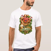 St. Patrick's Day Appel Razernij 🍀 T-shirt (Voorkant)