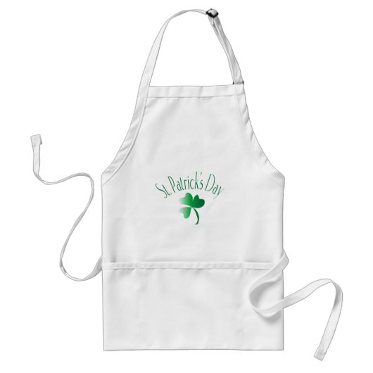 St. Patrick's Day Apron Standaard Schort (Voorkant)