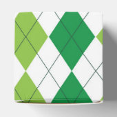 St. Patrick's Day Argyle Bedankdoosjes (Bovenkant)