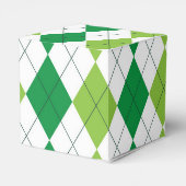 St. Patrick's Day Argyle Bedankdoosjes (Achterkant)