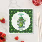 St. Patrick's Day Augurk 2025 Servet (Insitu)
