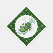 St. Patrick's Day Augurk 2025 Servet (Hoek)