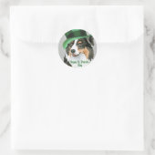 St. Patrick's Day Aussie Ronde Sticker (Tas)