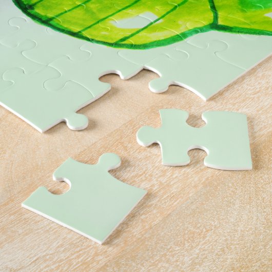 ST. PATRICK'S DAY BABY LEPRECHAUN LEGPUZZEL (Zijkant)