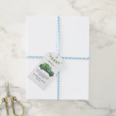St. Patrick's Day Baby Shower Dank Je Cadeaulabel (Met Touw)