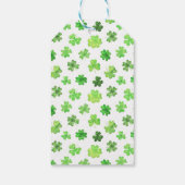 St. Patrick's Day Baby shower Dank je wel Cadeaulabel (Achterkant)